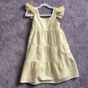 Babidu size 8 yellow dress. Loose fitting from chest down. Excellent condition